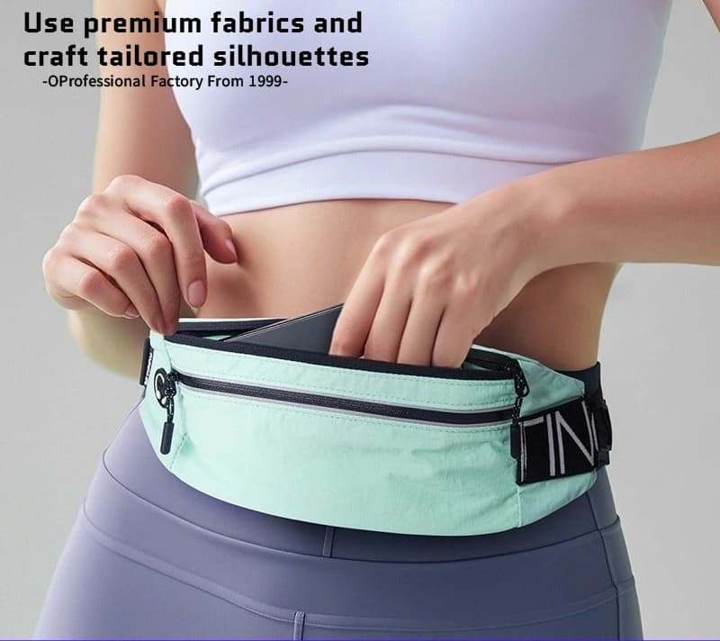 Nuova Borsa da Cintura per Sport all'Aperto, Impermeabile, Invisibile, Porta Telefono per Corsa, Accessorio per Maratona e Fitness