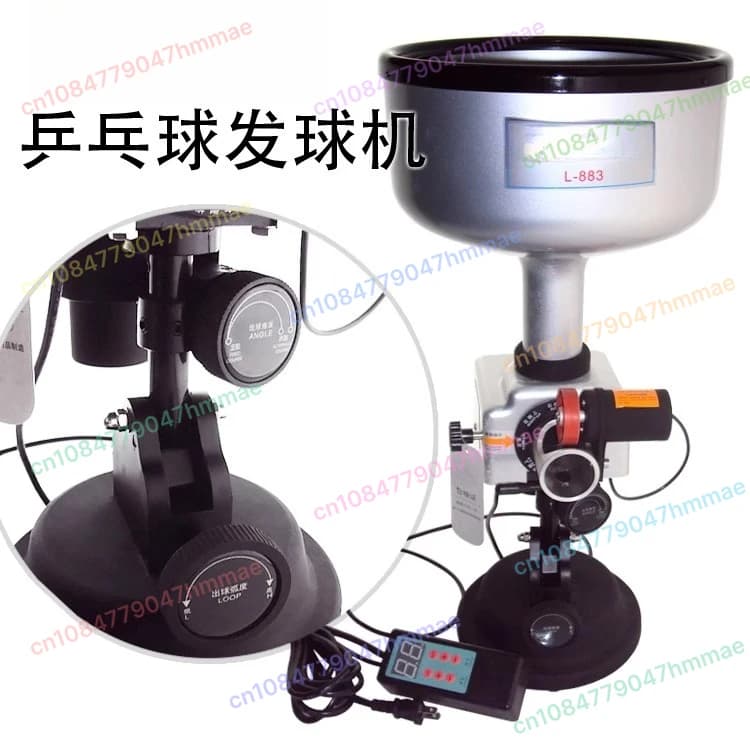 Server automatico della macchina per lanciare palline da ping pong con oscillazione automatica del collettore per la pratica dell'allenamento senza rete