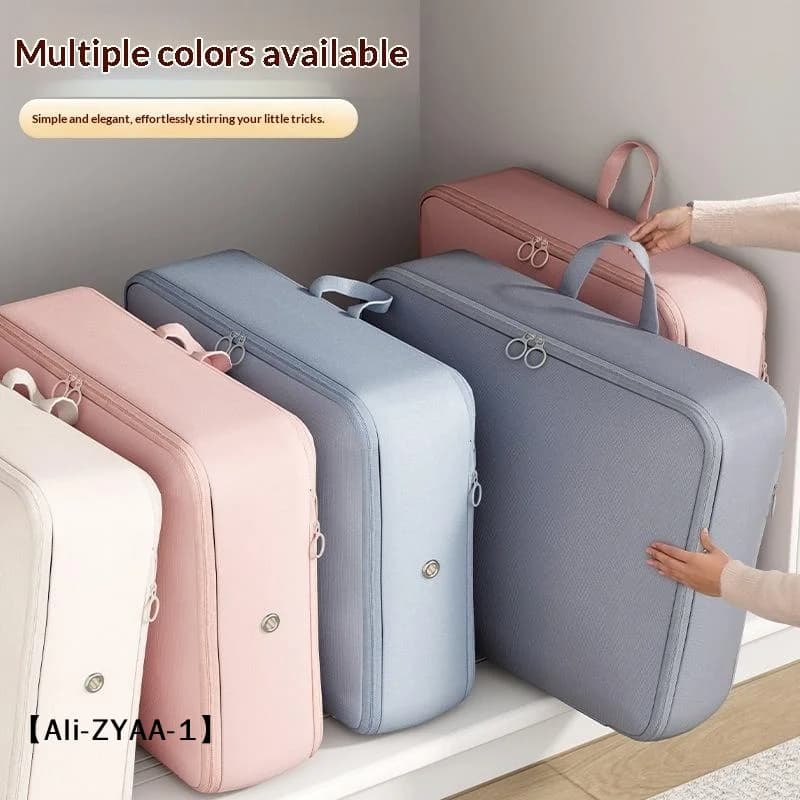 【A】1 Pcs Travel Compression Packing Cubes Bag Portable Suitcase Clothes Organizers Waterproof Luggage Storage Cases Drawer Bags