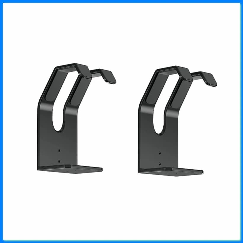2PCS Suspended Under Table for Switch// Game Console Storage Stand Game Controller Headphone Holder NO Punching C-DTD2