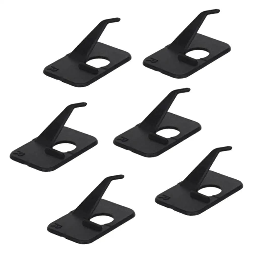 Supporto Adesivo per Frecce da Tiro con l'Arco, Accessorio per Arco Ricurvo, Supporto in Plastica Modellata per Pratica Professionale di Tiro con l'Arco