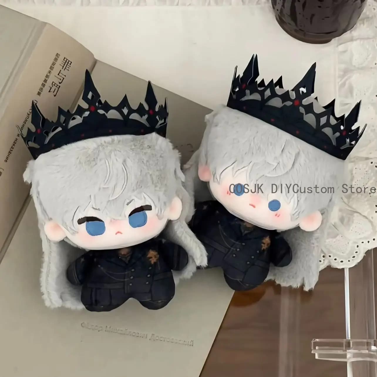 Love and deep space Xavier Anime plush cotton Maumet pillow mascot cartoon puppet toy keychain Christmas gift 10 cm