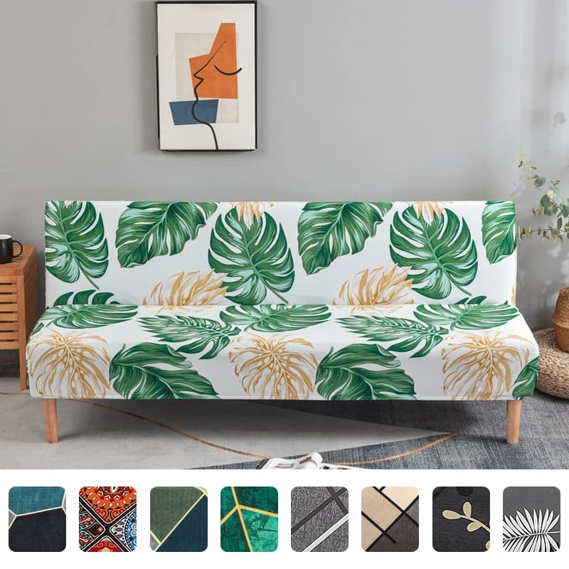 new style folding sofa bed cover sofa covers spandex stretchdouble seat cover slipcovers for living room geometric print