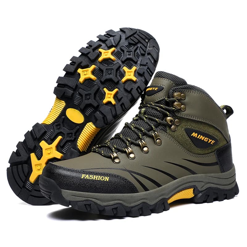 Scarpe da trekking Stivali da uomo Stivali tattici da combattimento nel deserto antiscivolo Scarpe da ginnastica di sicurezza per lavoro alla caviglia all'aperto
