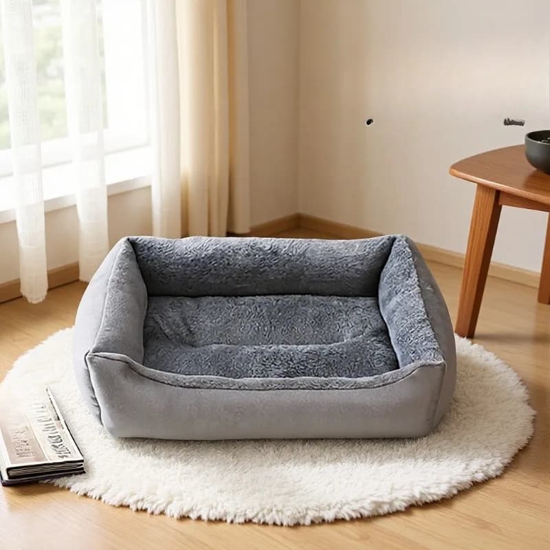Comodo Divano Letto per Cani e Gatti, Caldo Nido Invernale, Tappetino Morbido per Tutte le Stagioni