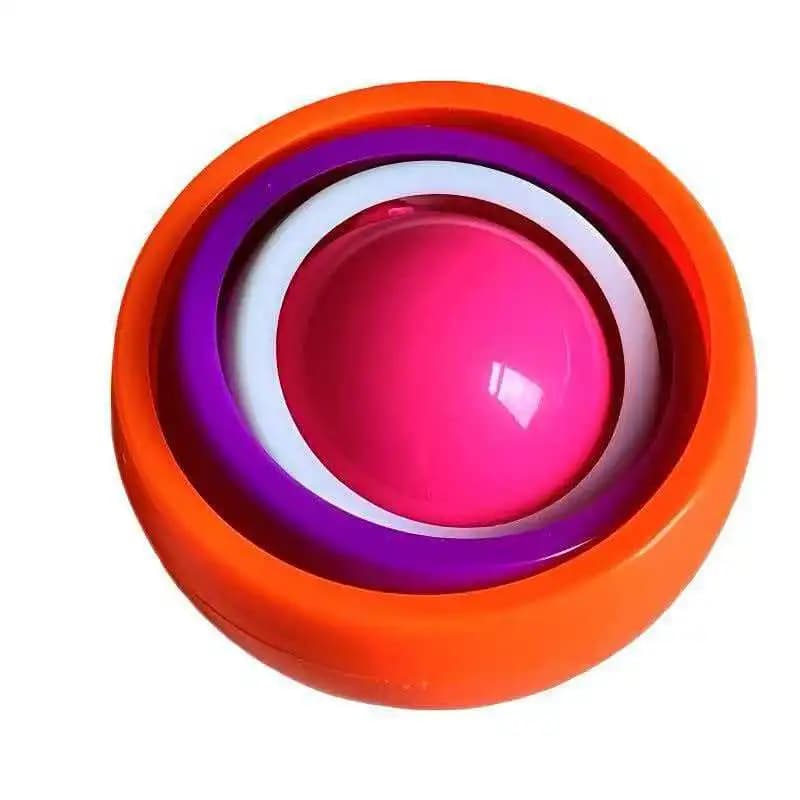 Spinner Gyro Ball Infinite Flip, Giocattolo Sensoriale Antistress per ADHD, Autismo, Alleviamento dello Stress, Giocattoli da Dito per Bambini e Adulti, Gadget per Feste e Regali