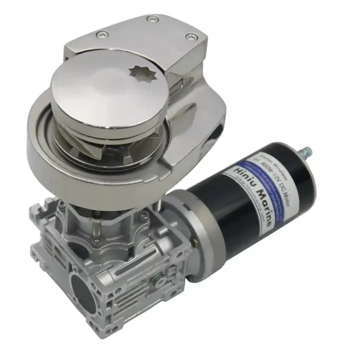Motore 600W 1000W 1200W 1600W 12V 24V Elettrico per Verricello Verticale, Verricelli per Ancora di Barca, Verricello a Salpa Ancora in Acciaio Inossidabile