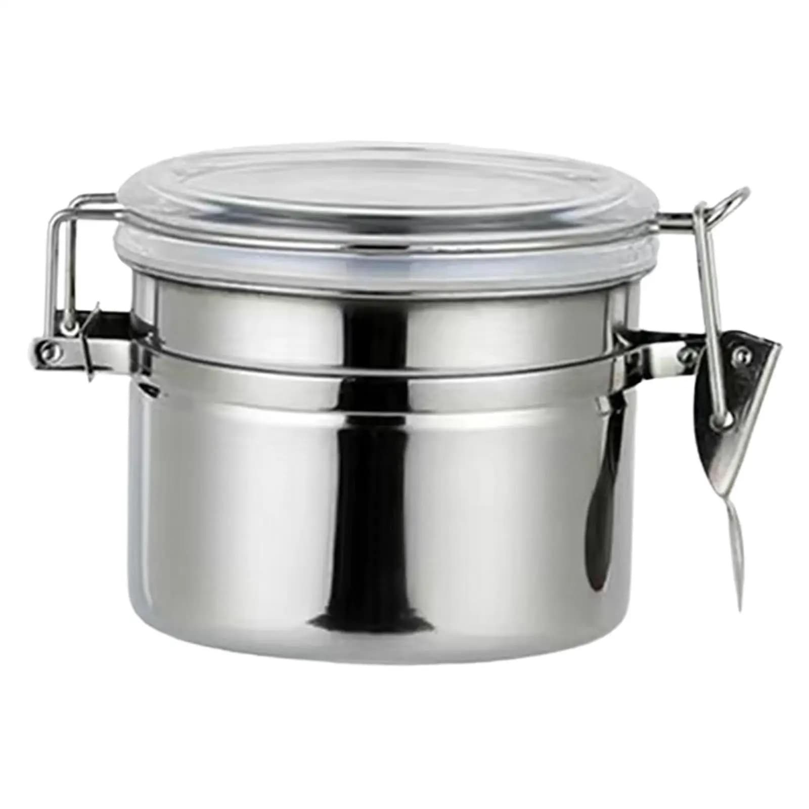 Coffee Bean Container Kitchen Cereal Storage Jar Multipurpose Utensils Airtight Storage Tank for Snacks Loose Tea Cereal