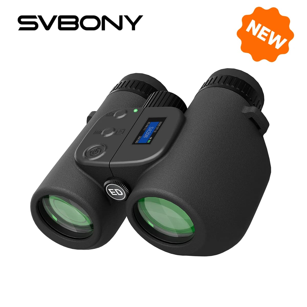 Svbony SA208 8x42 Integrated ED Binoculars Bird Wide-Field AI Identification Electronic Binoculars for Birdwatching Camping