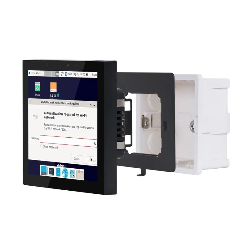 2026Portworld RK3566 Hotel Android RJ45 Touch Screen KNX POE 4" Smart Home Tablet