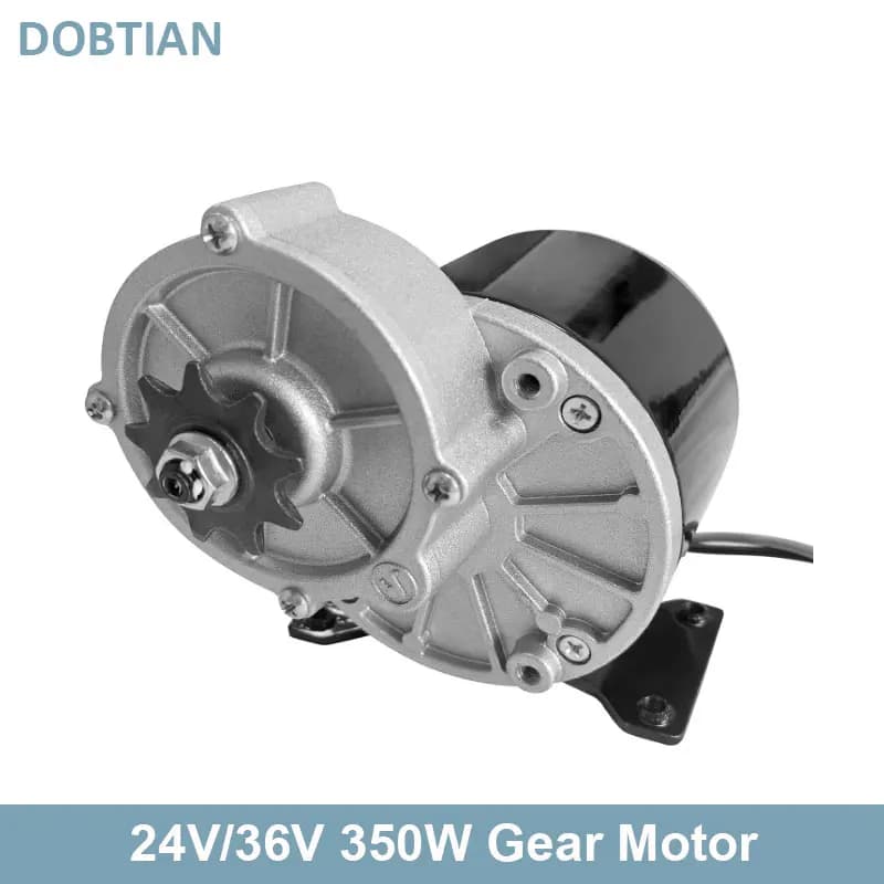 24V/36V 350W DC Motor Gear Motor Brushed Engine My1016Z3 Electric Scooter with 9 Teeth Pinion