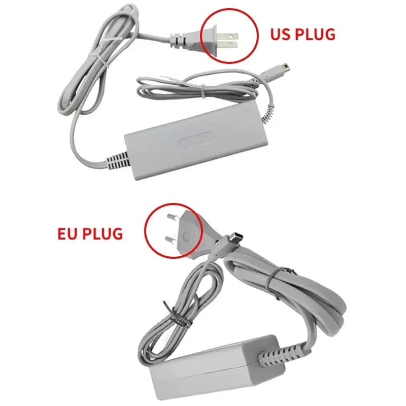 Per Nintend Wii U Tablet Joystick Caricatore CA 100-240 V Spina USA/UE Adattatore di alimentazione da parete per la casa per WiiU Pad