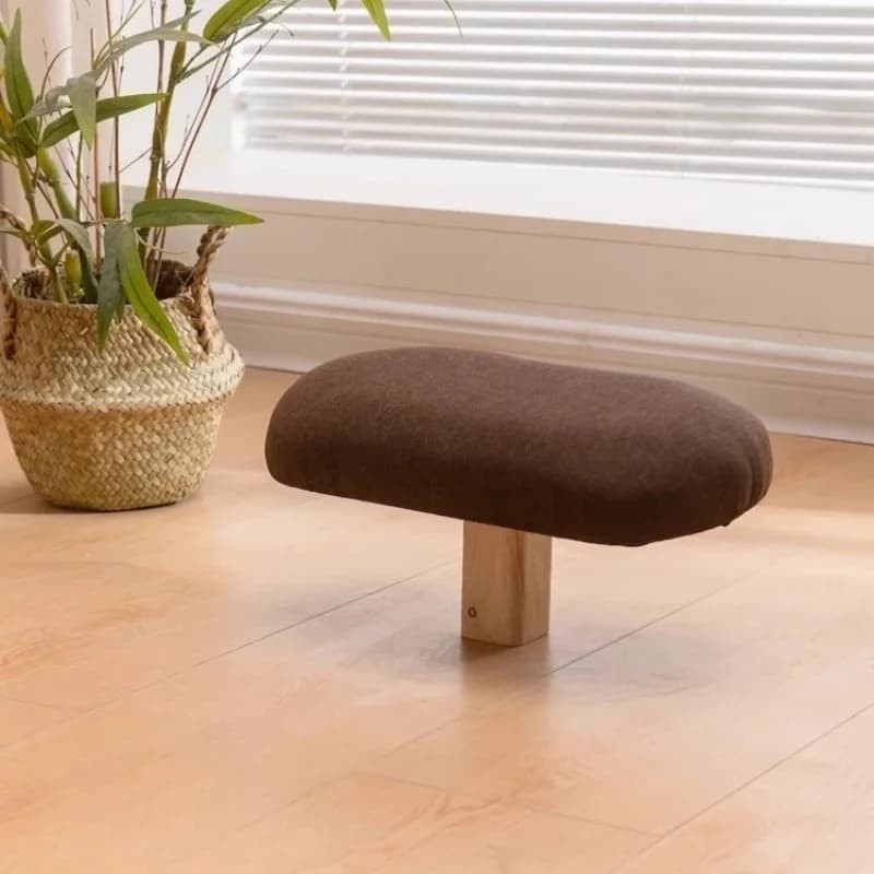 Stable Kneeling Stool Portable For Yoga Prayer and Seiza Practice Meditation Bench With Extra Thick Cushion Comfortable