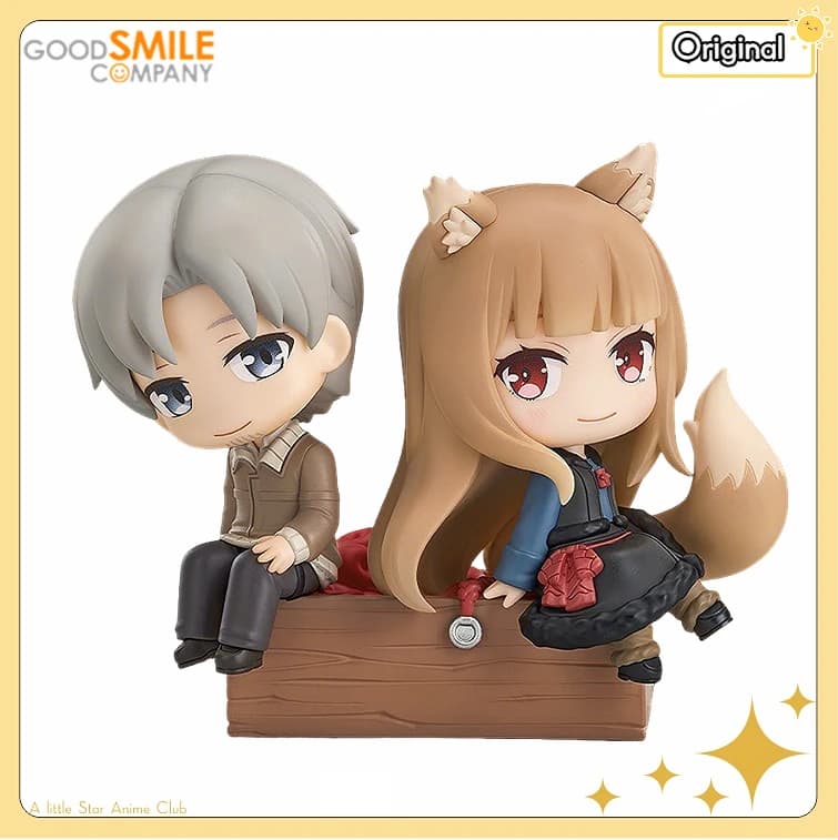 GSC Mini Memory Spice and Wolf Kraft Lawrence and Holo Animation Figures Gift Ornaments