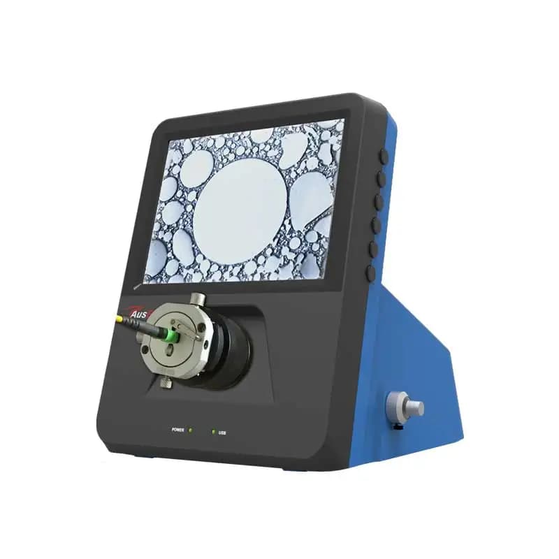 Autocheck microscopio da tavolo in fibra ottica MTP/MPO multi-core multi-fiber automation scopes microscopio per ispezione fibra da banco AA