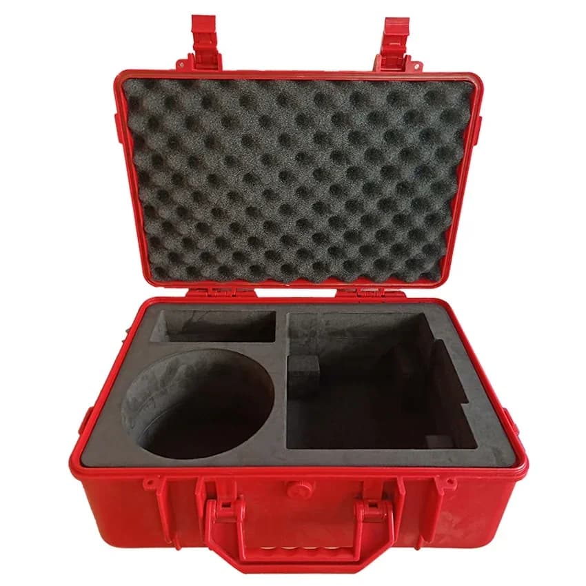 NEW OEM-resistant rigid toolbox, plastic tool case, waterproof foam case for photographic equipment with handle