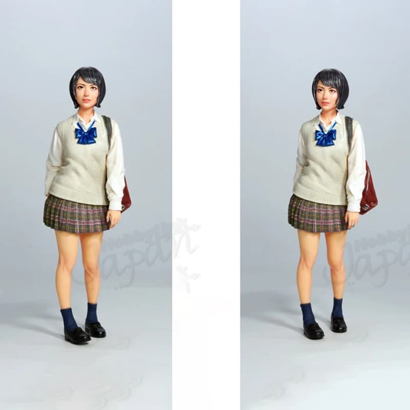 Kit di figure modello in resina 1/12 GK, bella donna, smontato e non verniciato, 466C