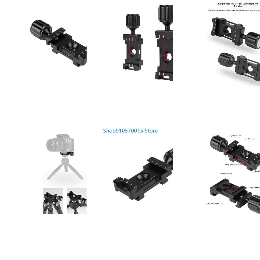 B95C Light weight Quickly Release Camera Plate Aluminum Alloys for Photography