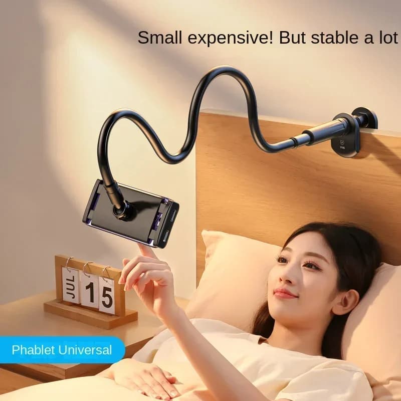 Supporto per telefono portatile, supporto per telefono pigro sul comodino, supporto universale addensato per l'orologio a letto