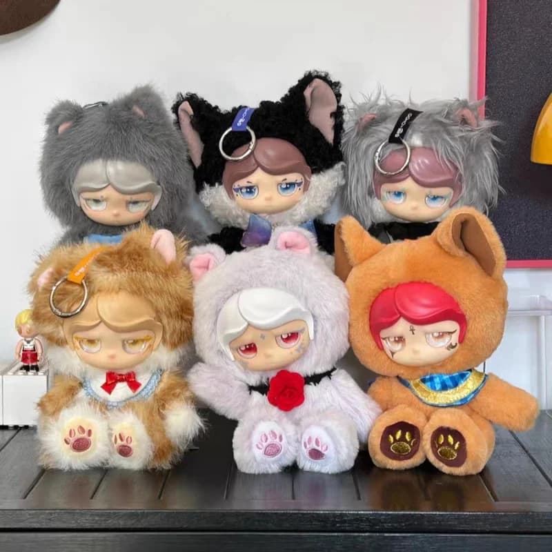 Mo Cat Universe Series Vinile Face Blind Box Trendy Cat Pendant Doll Figura carina per ragazze Regalo di compleanno Giocattolo decorativo