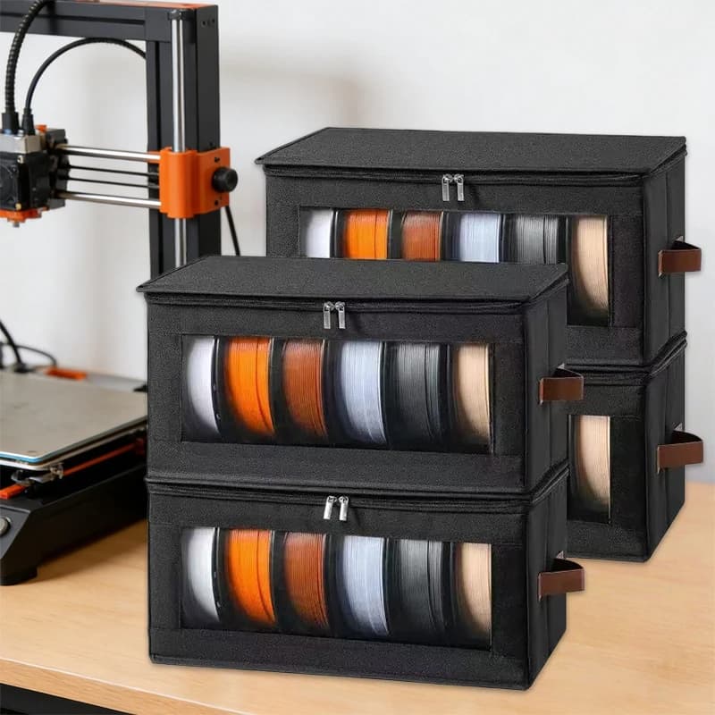 Borsa Porta Filamenti - Contenitori per Filamenti Stampante 3D, Supporto per Accessori Stampa 3D per Casa, Ufficio, Officina