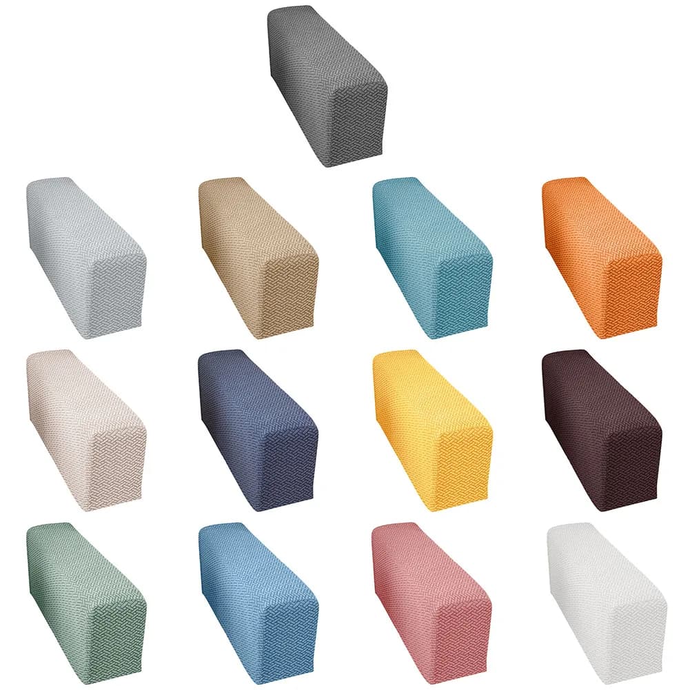 Couch Arm Covers Furniture Protector Checkered Pattern Armrests Chair Covers Suitable for Chairs and Sofas