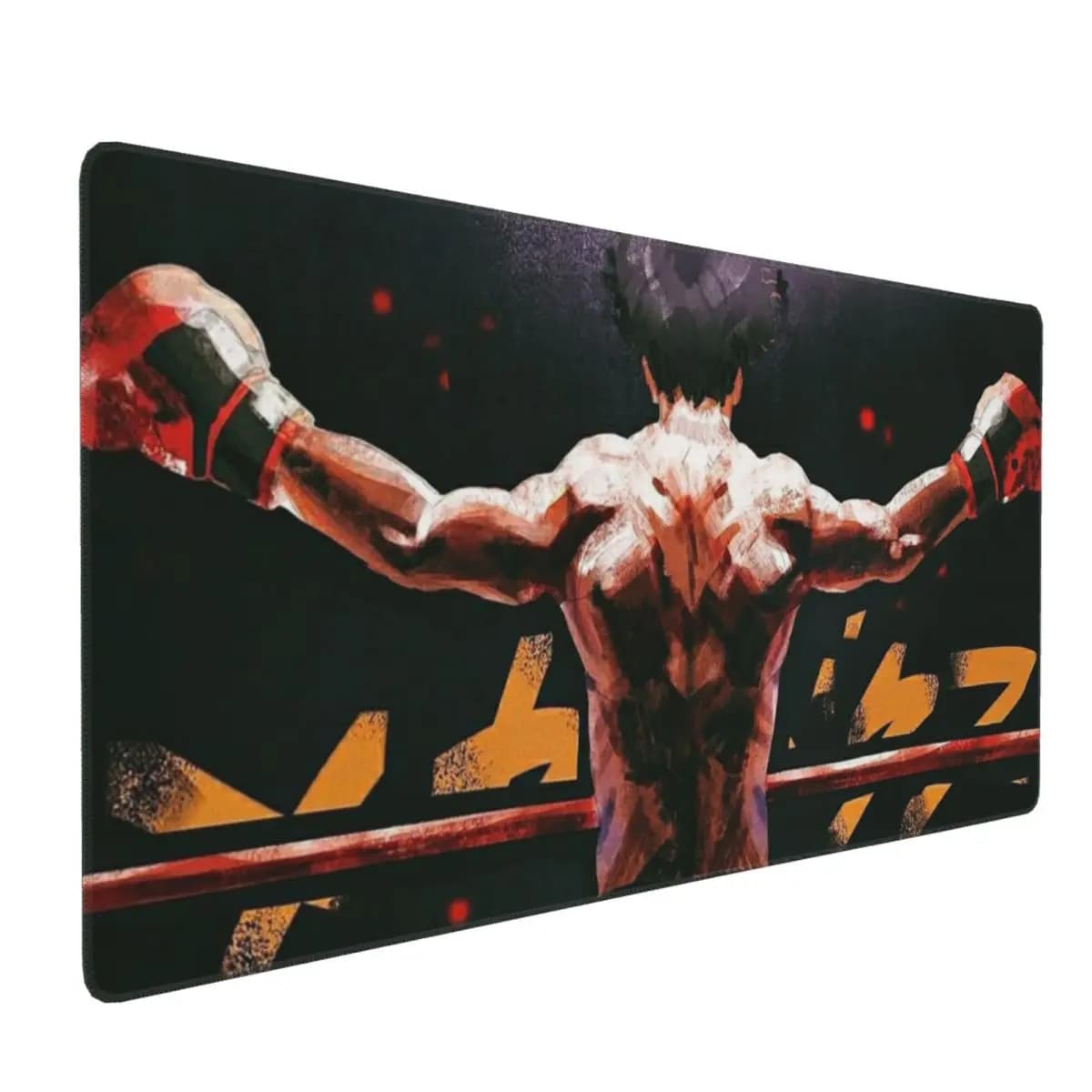Tappetino per mouse grande Hajime No Ippo Alfombrilla Anime Gamer Tappetini per laptop Tappetino per tastiera Accessori per computer da gioco Tappetino da scrivania
