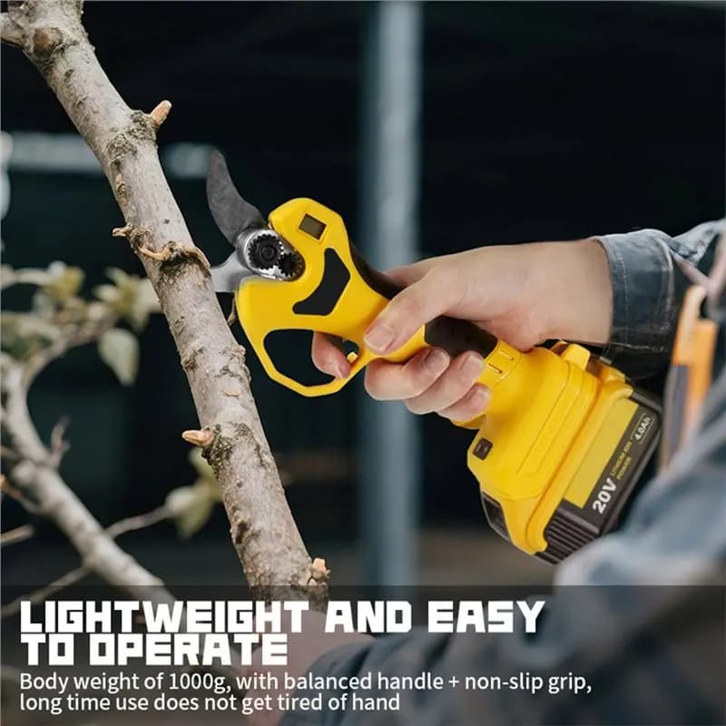 AS94-Garden Trimmer Brushless Electric Scissors 30Mm Cutting Electric Pruning Shears For 20V Battery Pin Tools