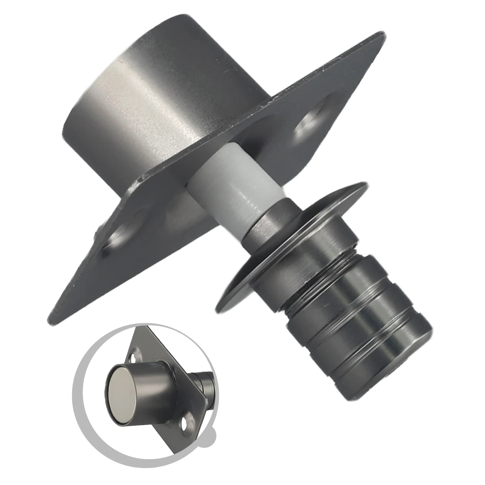 1 pz supporto per porta resistente fermaporta magnetico invisibile fermaporta fermaporta hardware porte fermaporta invisibile