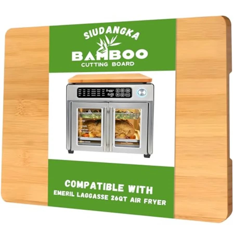 Accessori per Friggitrice ad Aria Emeril Lagasse 26 QT Extra Large, Tagliere per Friggitrice ad Aria Emeril Lagasse con Silicone Resistente al Calore
