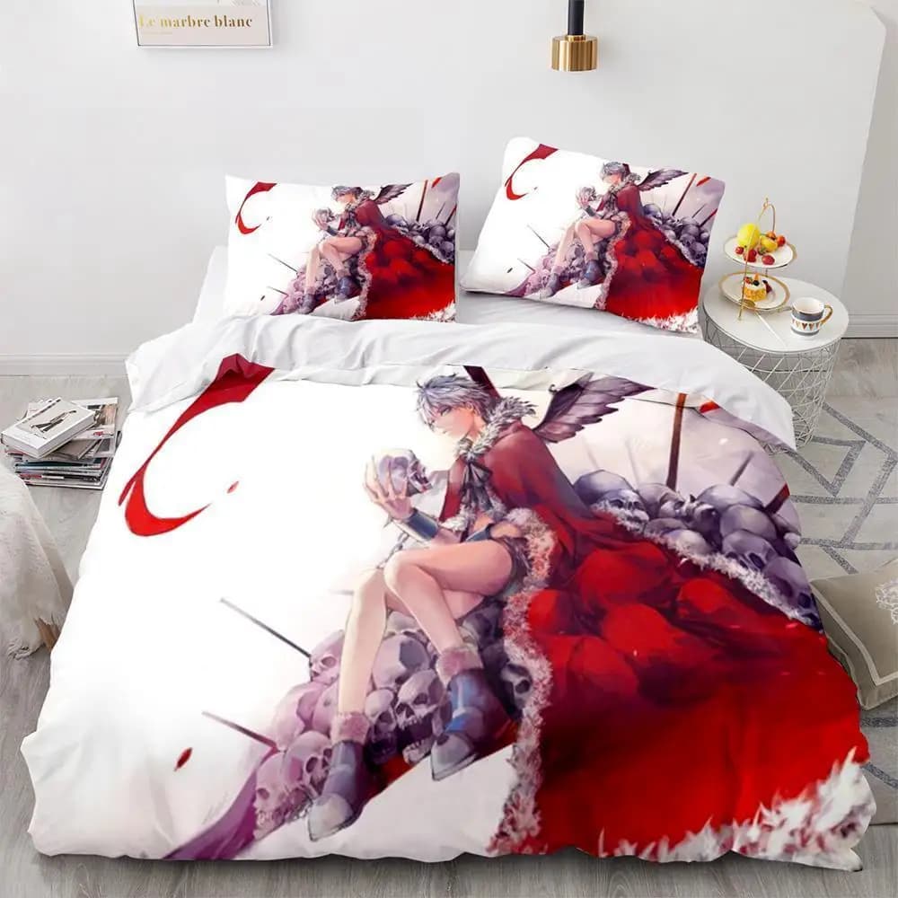 Moda Anime HUNTER×HUNTER Set biancheria da letto Singolo Twin Completo Queen King Size Set letto per bambini adulti Set copripiumino per camera da letto Tessili per la casa