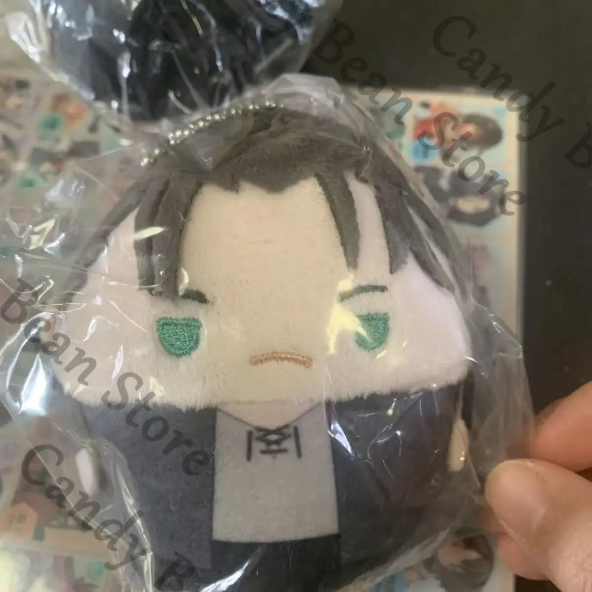 Attacco su Titano Genuino Anime Eren Jaeger Jean Kirstein Armin Cosplay Soffice Gnocco Maumet Ciondolo Cartoon Burattino Portachiavi