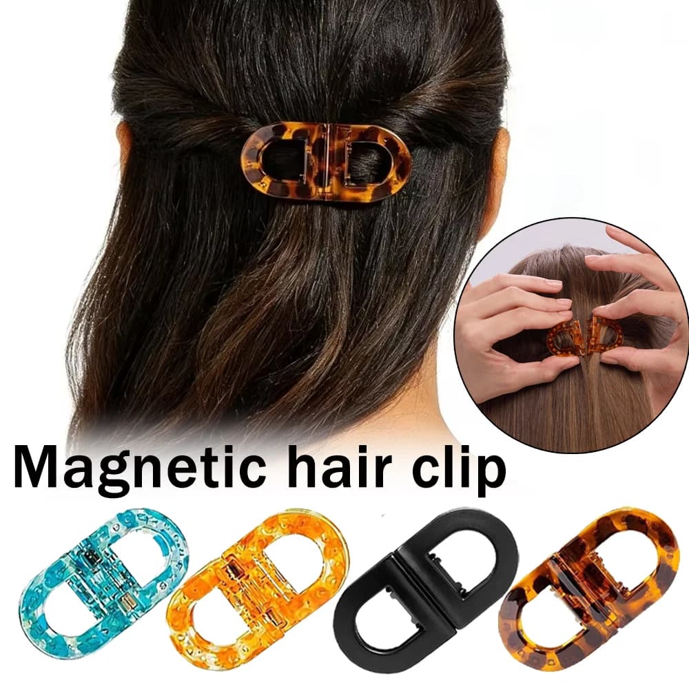 1-10PCSInvisible Strong Hold Smart Magnetic Hair Clip For Fine Hair Daily Styling Accessories Practical Gift For Women