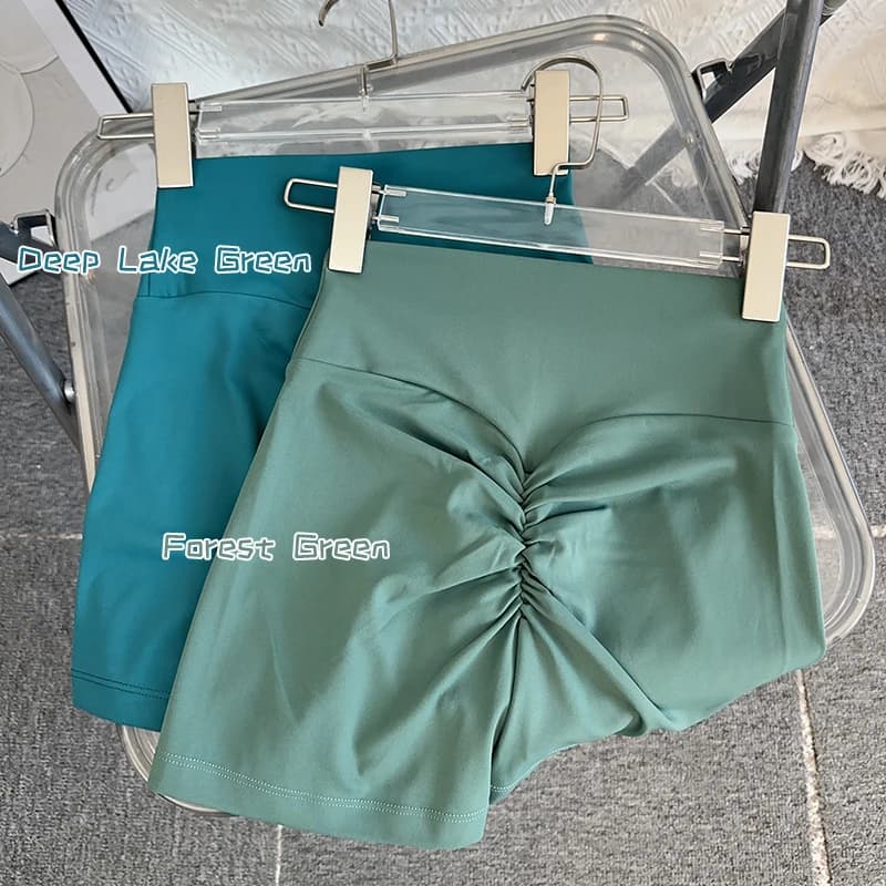 Women's Sports Shorts for Yoga, High Waist, Anti-Squat, Rapid Drying, for Fitness, Cycling and Gym