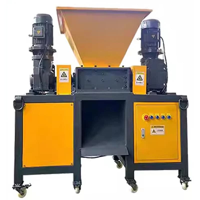 Compact Mill for Metal / Plastic / Single Shaft Grinding Machine for Wood Waste Enclosu (personalized)