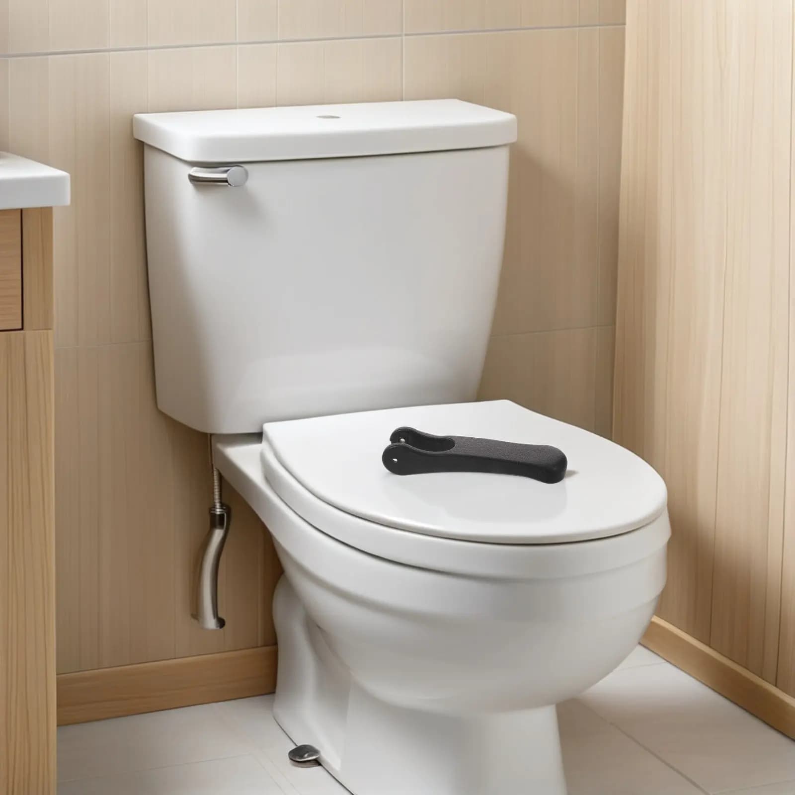 2 Pezzi Cuscini Ergonomici Antiscivolo Imbottiti per Braccioli di Comoda, Sedia da Doccia, Letto, WC - Ausilio per Anziani e Disabili