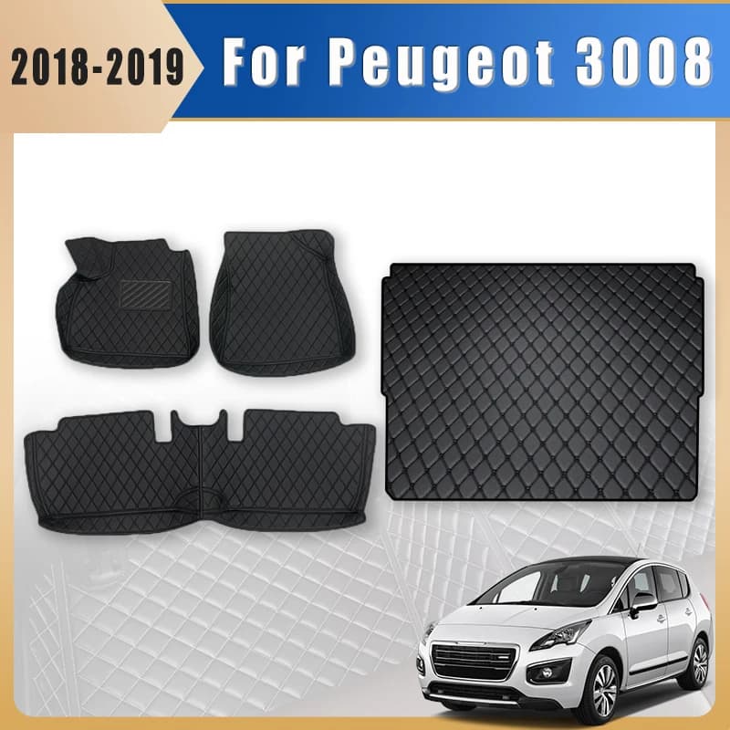 Carpets Peugeot 3008 2018 2018 2019 Peugeot Car Seats Car accessories Interior products Covers Waterproof parts
