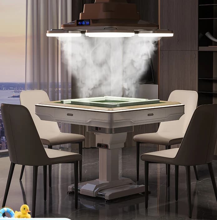 Lampada da fumo, lampada a sospensione sollevabile, sala mahjong, aspiratore di fumo, sala di scacchi e carte, purificatore d'aria