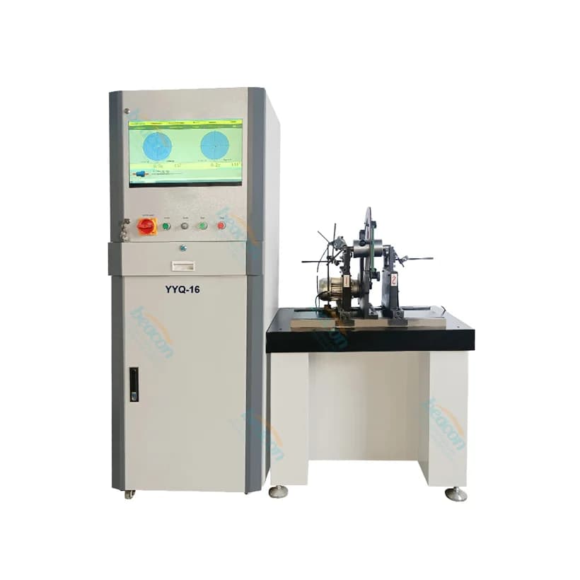 YYQ-16 16kg Dynamic Balancing Machine Equipment Belt Drive Driveshaft Rotor with Soft Bearing