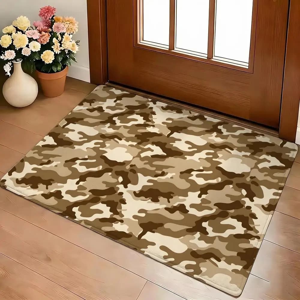 Tappetino B-ba-peS FASHION in Eco-Flanella, Antiscivolo, Inodore, Morbido Tappeto Corto in Peluche per Interni