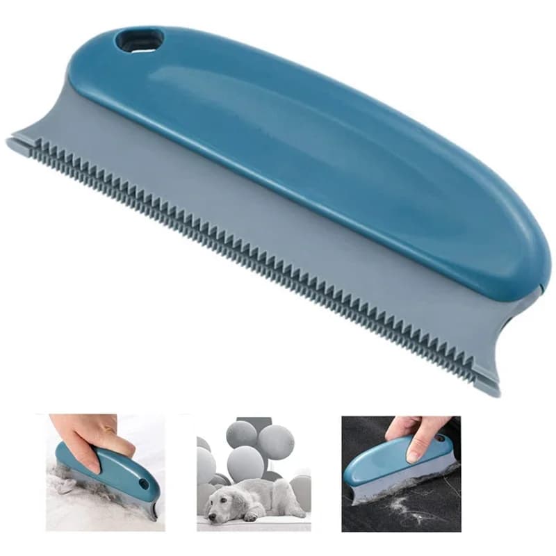 Spazzola per la rimozione dei peli Spazzola per la pulizia del divano Rimozione della polvere del tessuto Fuzz Pet Cat Dog Rimozione della pelliccia domestica multifunzionale portatile