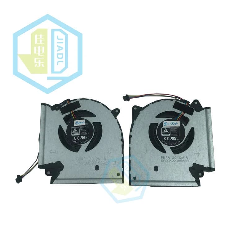 Notebook PC ventola di raffreddamento per ASUS ROG Strix G713IR G713IM G713QM G513IR G513IM G513QM 12V CPU GPU ventole di raffreddamento 13NR0540P02011 nuovo