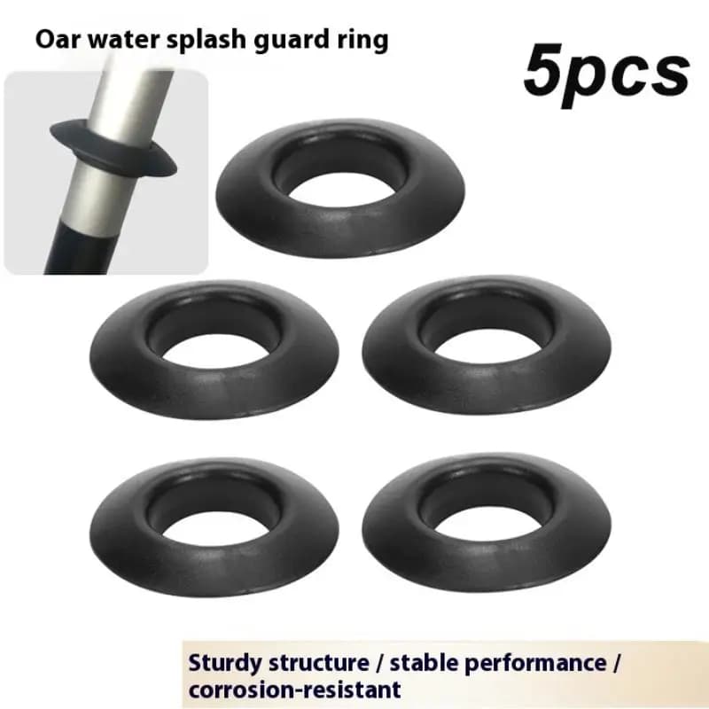(BF06)5Pcs Drip Ring Replacement Outdoor Rowing Boat Raft Canoe Kayak Oar Accessories Paddle Splash Guards Propel Paddle Parts