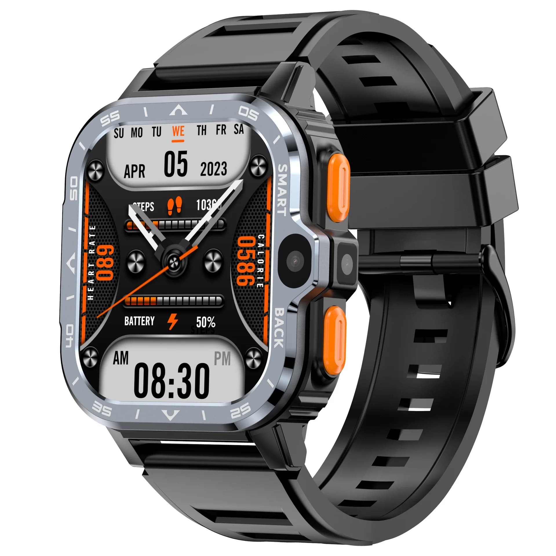 2026 PGD Android Smartwatch Men 4G GPS NFC HD Dual Camera 16GB/64GB ROM WiFi SIM Call Video Mini Phone