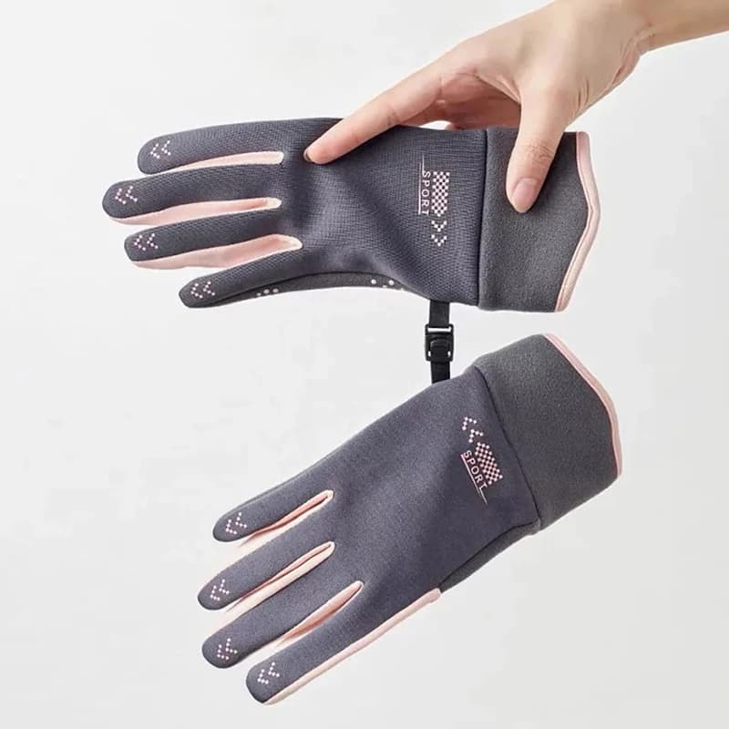 Winter Gloves Women Cycling Bike Thermal Fleece Cold Resistance Wind Waterproof Bicycle Warm Outdoor Running Skiing Mittens