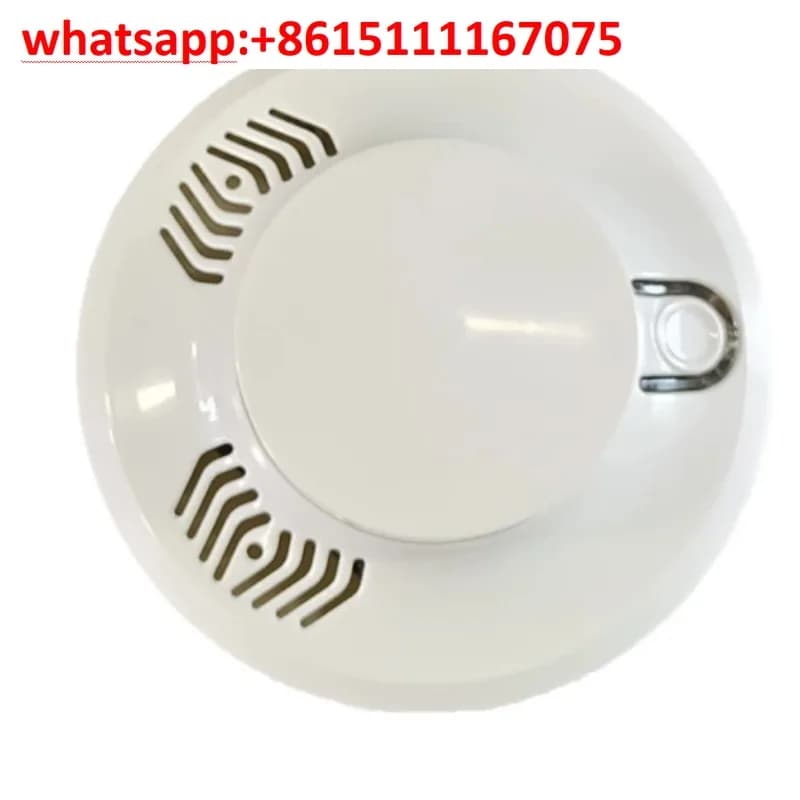 220V Hardwired Smoke Detector with Relay Dry Contact Output, NO NC Normally Open Closed Fire Sensor for Fire System
