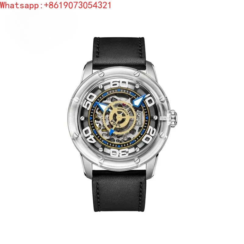The Great Qin Empire Men's Watch Fully Automatic Mechanical Watch Hollow Trendy Cool Watch