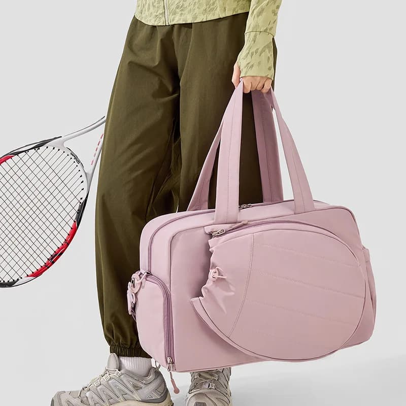 Fashionable Tennis Bag, Elegant Laptop Bag for Badminton, Soft Fabric Sports Bag