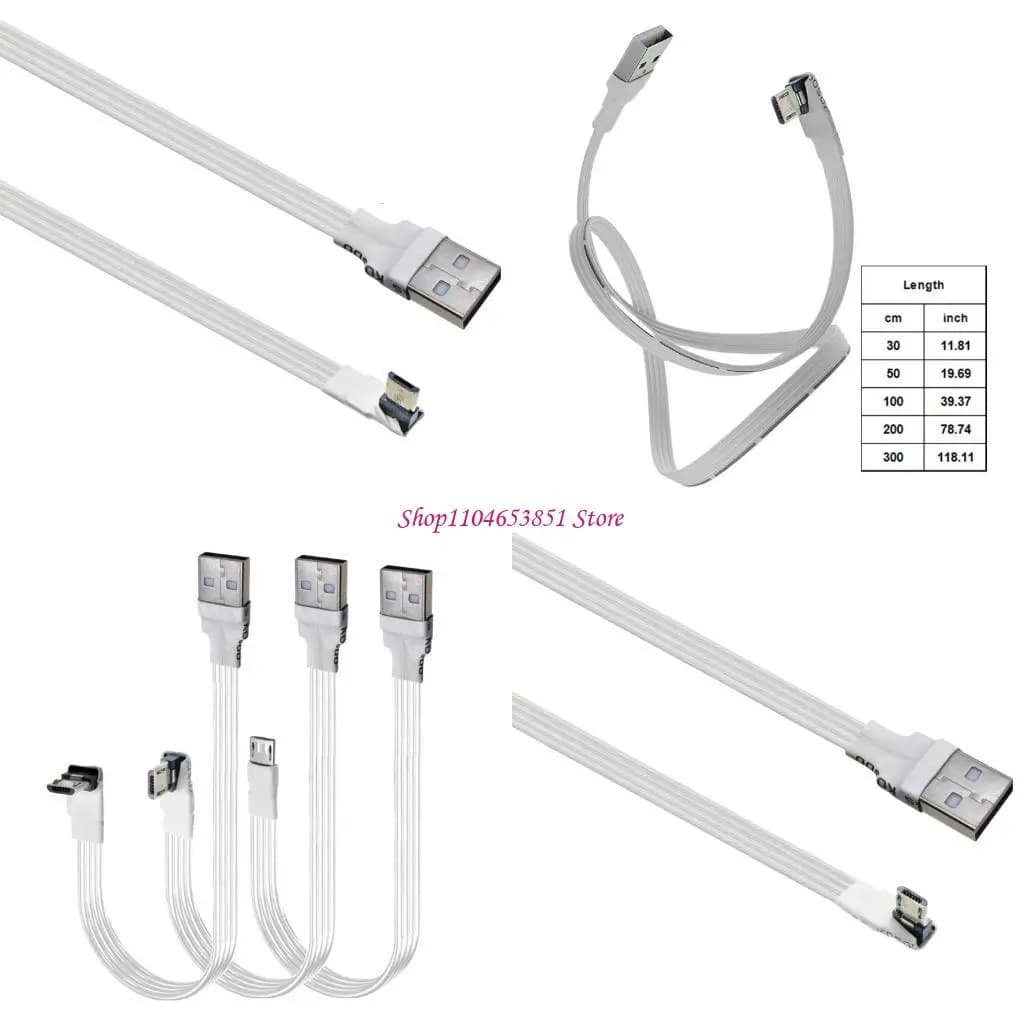 Cavo conversione da USB a USB 5 pin filo gomma cavo flessibile ricarica rapida per accessori per fotocamera
