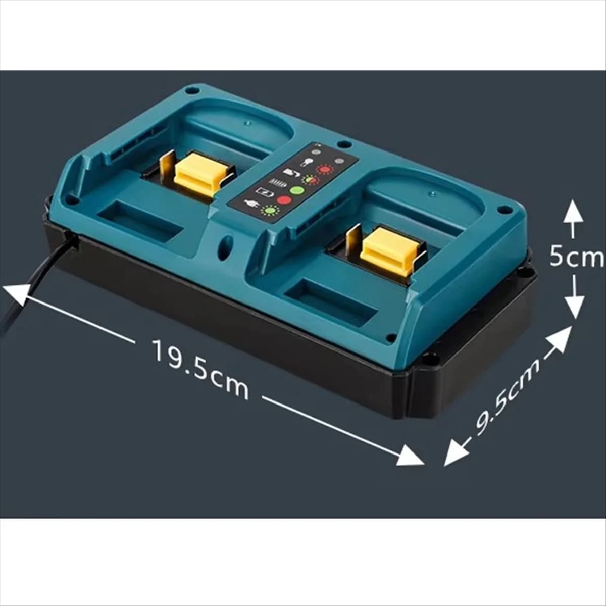 Caricabatterie rapido per batteria al litio ABME DC18RD per batteria al litio da 14,4 V 18 V BL1830 BL1850B BL1860B BL1430 BL1460 Spina UE